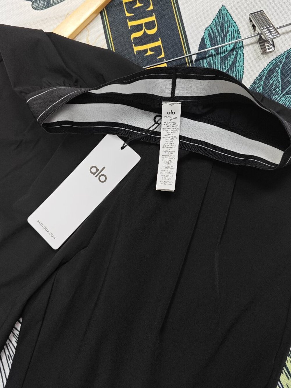 ALO Yoga Suit Up Trouser🖤Classic Black (Regular) Casual Office /NWT💓 - Picture 5 of 9
